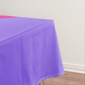 NUR FARBmuster + Hintergrund Tischdecke (Beispiel)
