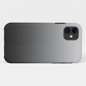 NUR FARBsteigungen - schwarzes Grau Case-Mate iPhone Hülle (Rückseite (Horizontal))