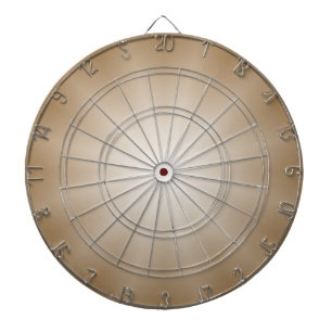 NUR FARBsteigungen Stern - Braun Dartscheibe