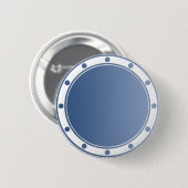 NUR FARBSTOFFE - blau + Ringe & Punkte Button (Vorne & Hinten)