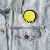 NUR FARBSTOFFE - Gelbe Zitrone + Ringe & Punkte Button (Beispiel)