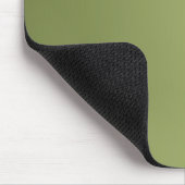 NUR FARBVERLAUFE - olivgrün Mousepad (Ecke)