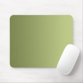 NUR FARBVERLAUFE - olivgrün Mousepad (Mit Mouse)