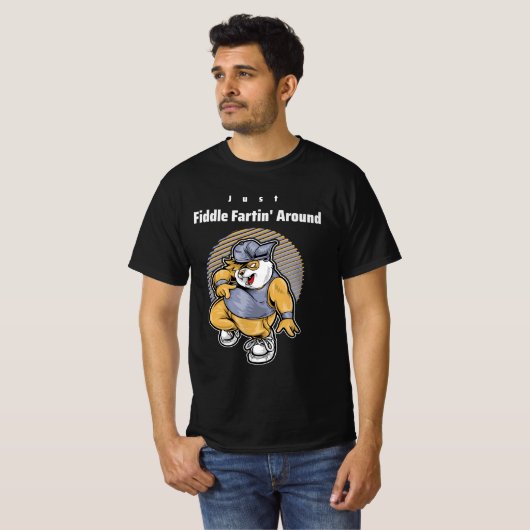 Nur Fiddle Fartin T-Shirt (Vorne ganz)