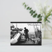 Nur Fishin' Postkarte (Stehend Vorderseite)