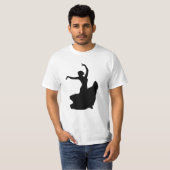 Nur Flamenco-Tänzer T-Shirt (Vorne ganz)