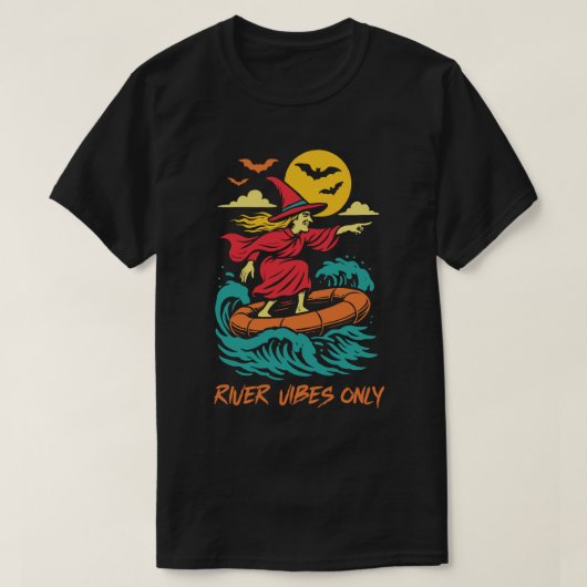 Nur Fluss-Vibes T-Shirt (Design vorne)