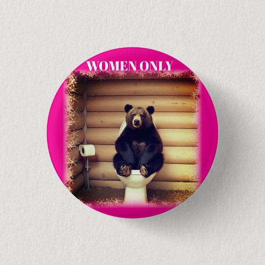 NUR FRAUEN BUTTON (Vorderseite)