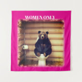NUR FRAUEN WANDTEPPICH (Vorderseite)