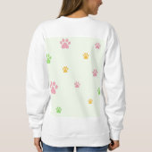 Nur Frenchie Vibes Sweatshirt (Rückseite)