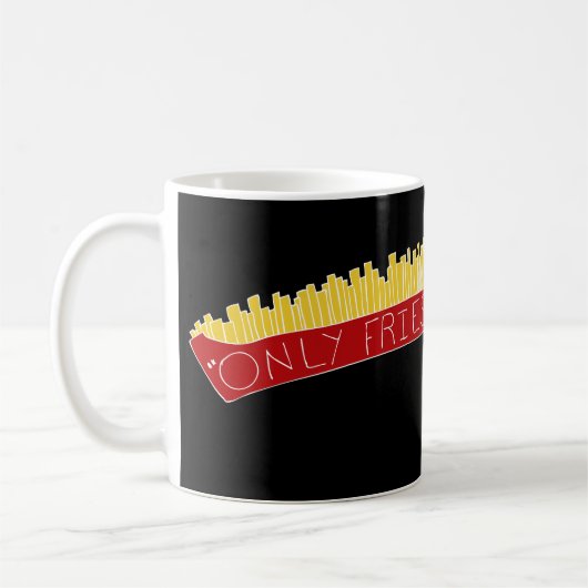 Nur Fritten-Tag 🍟 Kaffeetasse (Links)
