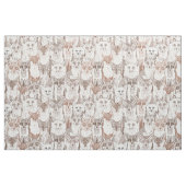 Nur Füchse, braun, weiße Stoffe (Fat Quarter (45,7 x 55,9 cm))