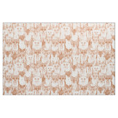 nur Füchse Rost weiche weiße Stoffe (Fat Quarter (45,7 x 55,9 cm))