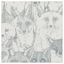 Nur Füchse, weiche weiße weiße Schieferstoffe