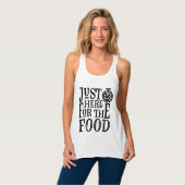Nur für das Essen hier Tank Top (Vorderseite Vollansicht)