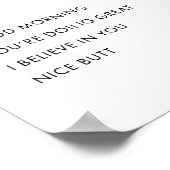 Nur für den Fall, dass dir heute niemand etwas ges Poster (Ecke)