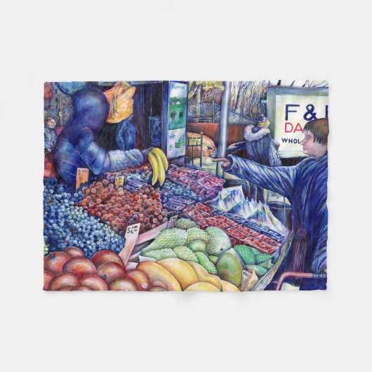 Nur für den geistigen Verbrauch Fleecedecke (Vorderseite (Horizontal))