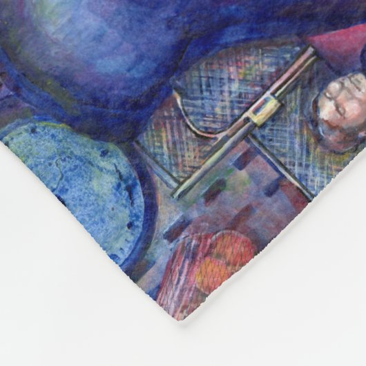 Nur für den geistigen Verbrauch Fleecedecke (Ecke)