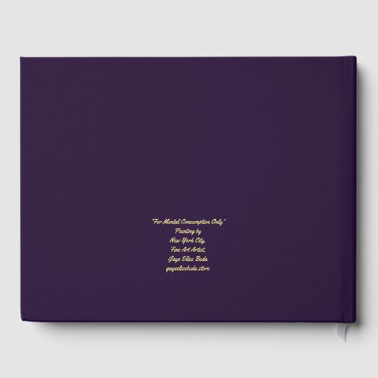 Nur für den geistigen Verbrauch Gästebuch (Rückseite)