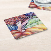 Nur für den geistigen Verbrauch Rechteckiger Pappuntersetzer (angewinkelt)