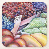 Nur für den geistigen Verbrauch Rechteckiger Pappuntersetzer (Vorderseite)