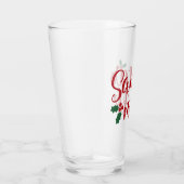 Nur für den Weihnachtsmann Glas (Rechts)