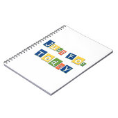 Nur für die aktuellen Slogan Quote Farbblockbuchst Notizblock (Linke Seite)