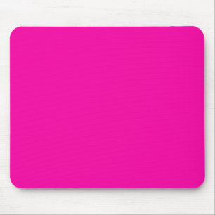 Nur für die Farbe von Hot Pink, benutzerdefiniert Mousepad