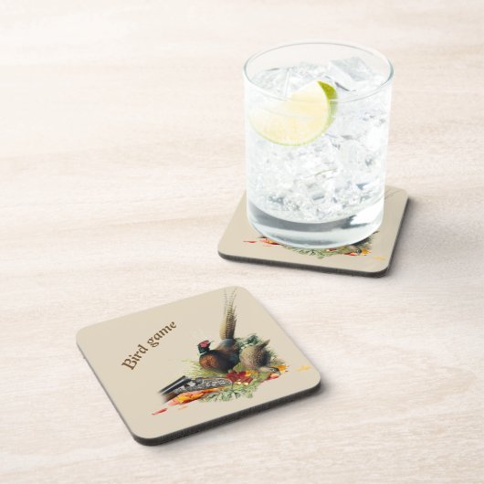 Nur für echte Jäger Getränkeuntersetzer (Rechte Seite)