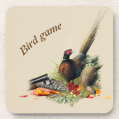 Nur für echte Jäger Getränkeuntersetzer (Vorderseite)