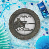 Nur für echte Jäger , Jagd mit Luftwaffen Pappteller (Party)