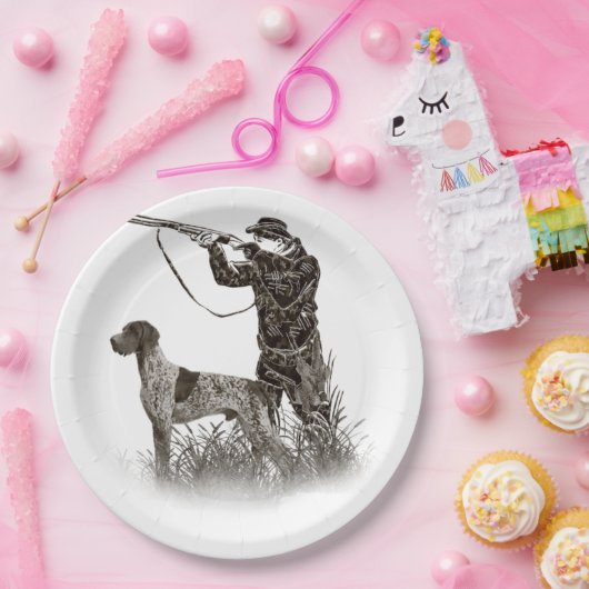 Nur für echte Jäger-Teller Pappteller (Party)