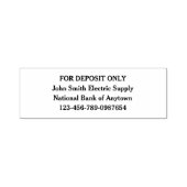 Nur für Einlagen bei Zoll Permastempel (Design)