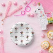 Nur für Freunde 30 Girls Boys Kinder Juli Freundsc Pappteller (Party)