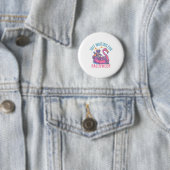 Nur für Halloween Skeleton Flamingo Beach Gewartet Button (Beispiel)