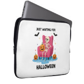 Nur für Halloween Skeleton Gewartet Laptopschutzhülle (Vorne Rechts)