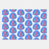 Nur für heute Geode 12 Step OM Erholung Slogan Geschenkpapier Set (Vorderseite)