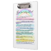 Nur für heute, Herr Klemmbrett (Links)