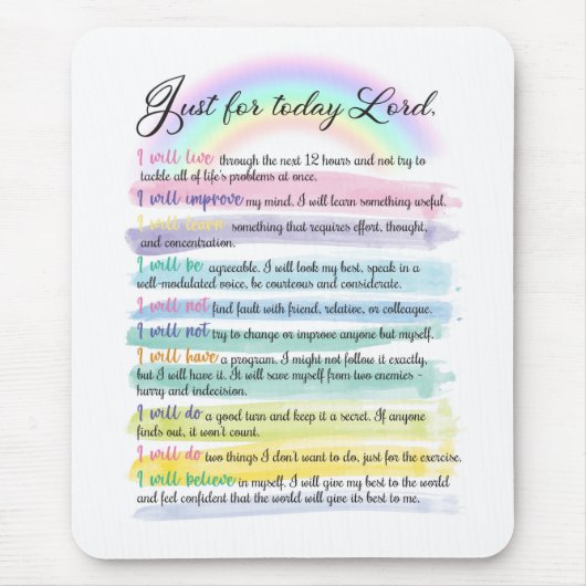 Nur für heute, Herr Mousepad (Vorne)