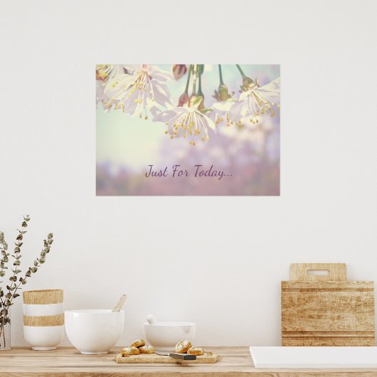 Nur für heute... poster (Küche)