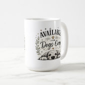 Nur für Hunde Tasse (VorderseiteRechts)