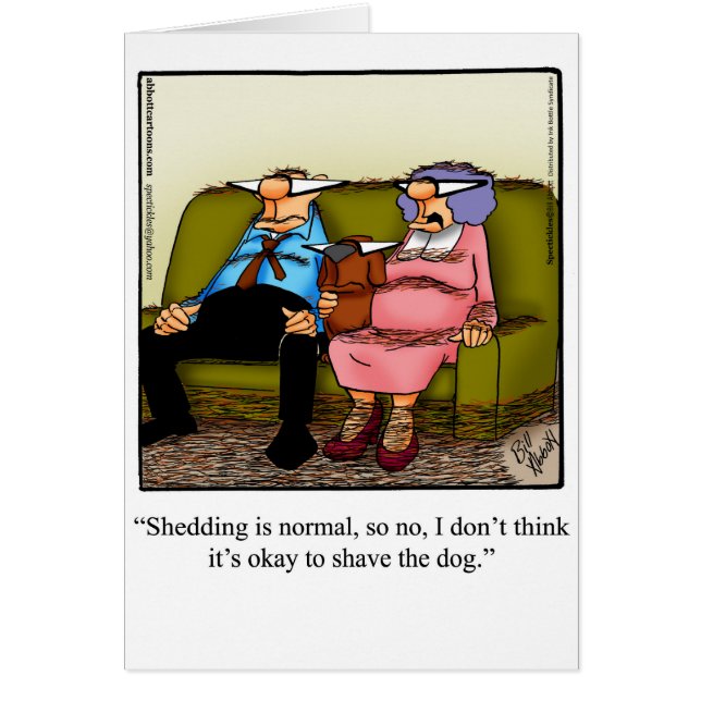 Nur für Lachs Spaß Card (Vorne)