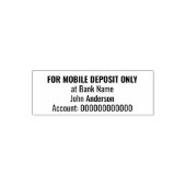 Nur für mobile Einlagen mit der Bankleitzahl Permastempel (Design)