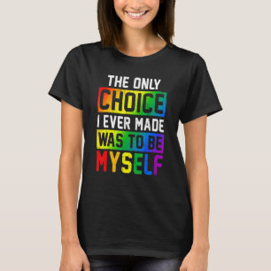 Nur für schwule und lesbische LGBT Pri habe ich di T-Shirt