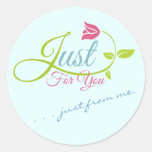 Nur für Sie Geschenke Stickers