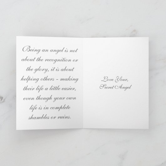 Nur für Sie Karte (Innenseite)