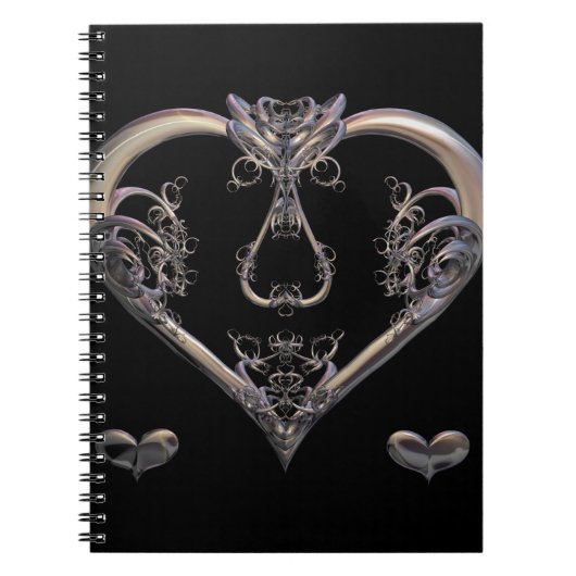 Nur für Sie SpiralNotebook Notizblock (Vorderseite)