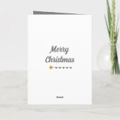 Nur für Sie Weihnachten huggen Fotos grau weiß (Rückseite)