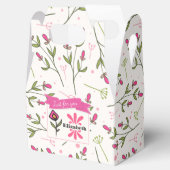 Nur für Sie Wildblume mit rosa orangefarbenen Peta Geschenkschachtel (Geöffnet)