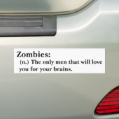 nur für Zombie Männer, die Liebe Sie für Ihre Autoaufkleber (Auf Auto)